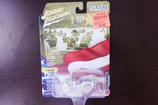 Johnny Lightning Greatest Generation WWII Willys MB Jeep WHITE LIGHTNING