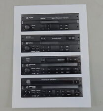 VW car radio alpha, beta, gamma + cd from 1991