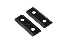 2 x lames réversibles pour broyeur BAUSPAR 1100 1200, BONUS BioTec 2400 2500,...