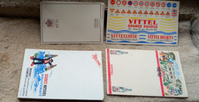 antique menu advertising sheets