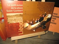 Walthery - Liège, le petit avion  de la place St-Lambert-TBE- 2001