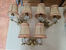 3 Appliques Art Deco Bronze