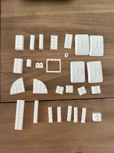 Lego briques blanches - lego, en