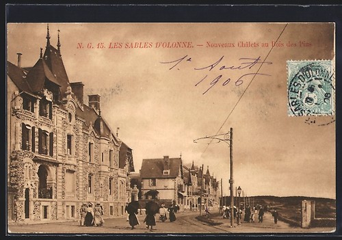 Cpa les sables - cpa,