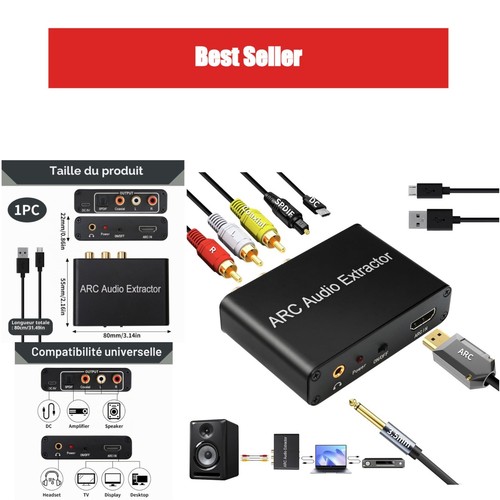 Duseki hdmi audio extracteur - audio,