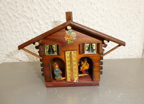 Ancien chalet meteo bois - ancien,