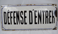 RARE PLAQUE EMAILLEE BOMBEE