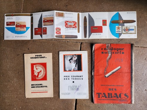 Publicité catalogues tabacs - publicité,