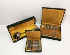 Superbe ménagère ancienne en métal argenté 