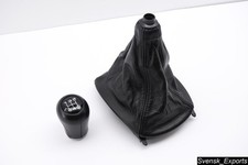 Audi A4 B5 96-97 RARE Early OEM LEATHER SHIFT Knob BOOT 5-speed Manual Shifter