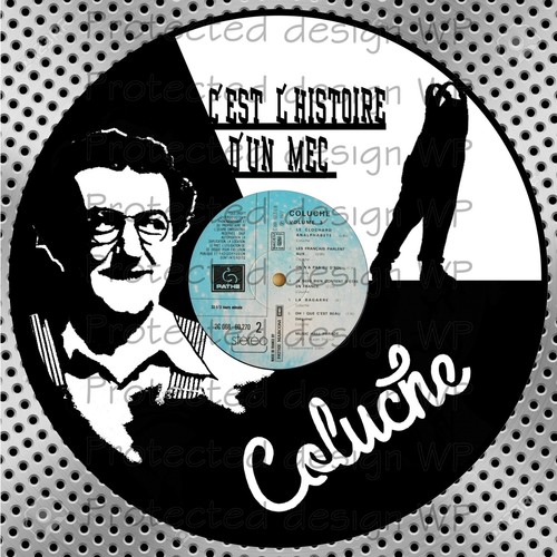 Coluche découpe laser sur - laser,