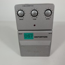 Ibanez DS7 Distortion Tone-Lok Guitar Effect Pedal – Tested Works