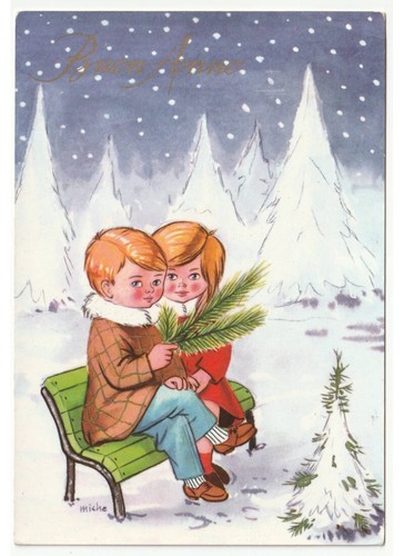 1969 neige montagne banc - 1969,