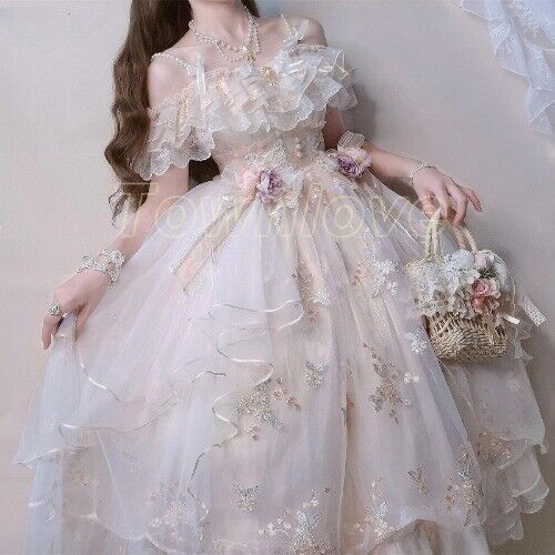 Floral women lace lolita - lace,