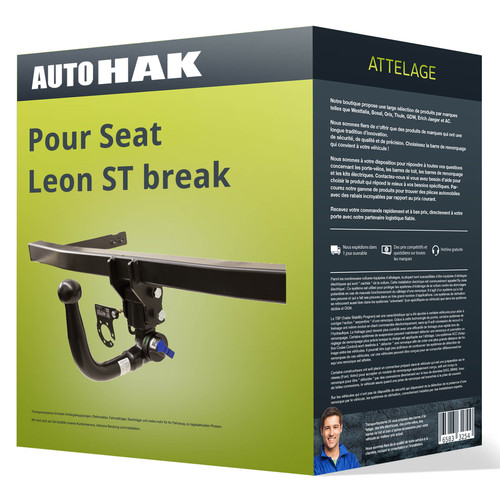 Attelage pour seat leon - pour, st