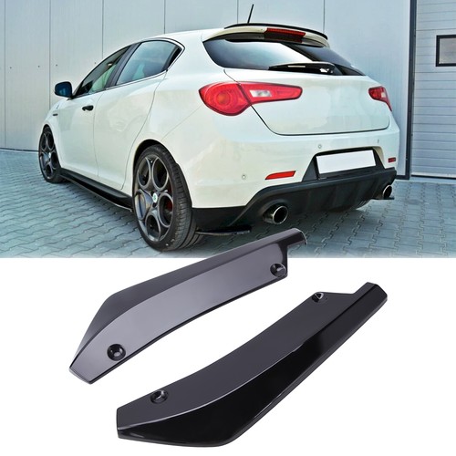Glossy rear bumper - bumper, lip