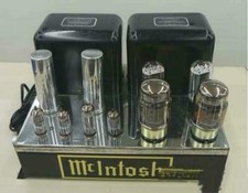 McIntosh MC-60 MC60 Monobloc Aspirateur Tube Amplificateur Amp Testé Actif Usé