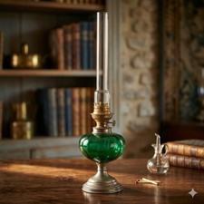 Ancienne lampe pétrole à - ancienne,