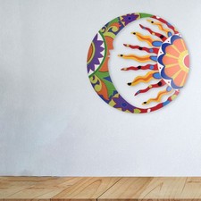 Superbe art mural en métal