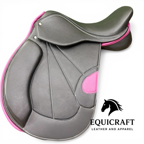 Selle cheval cuir à - de,
