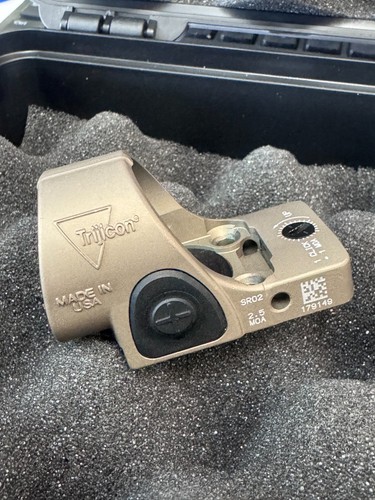 Trijicon sro sight - 2.5, moa