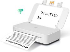 HPRT GT1 Thermal Transfer Inkless Printer for Home Use, Wi-Fi, High Resolution