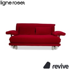 Ligne Roset Multy Tissu Canapé Trois Places Bordeaux Fonction Lit Neuf
