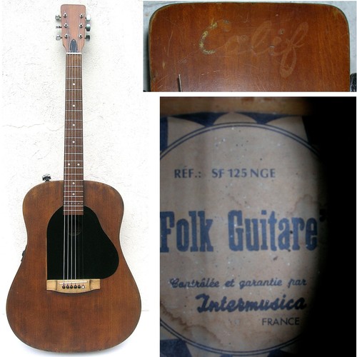 Guitare folk electro calif - folk,