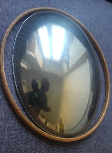Oeil sorcière ovale bois - oeil, de