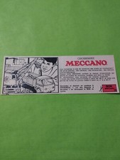 PUBLICITE MECCANO CONSTRUIRE