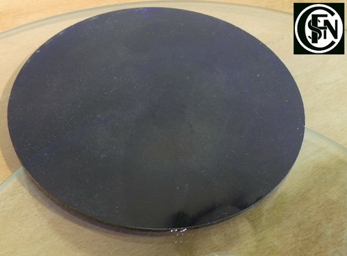 Verre rond bleu fonce - verre,