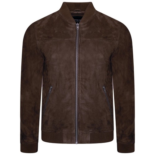 Veste daim marron pour - veste,