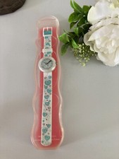 924⚜️ Montre Flik Flak Cœur De Rêve Fille à Quartz 2015 Fonctionne Réf ZFTNP005