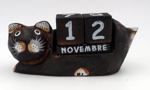 Calendrier perpétuel chat - calendrier,