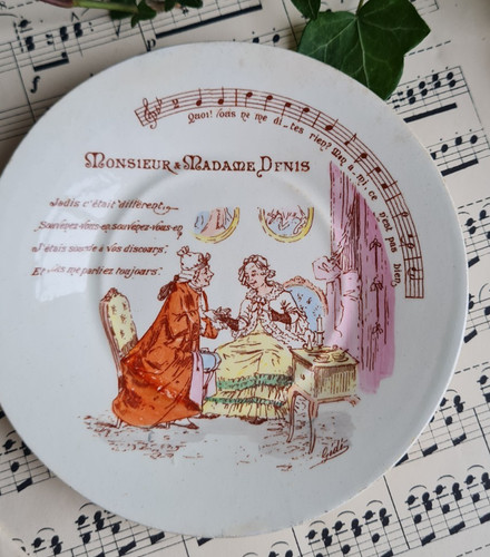 Ancienne petite assiette - ancienne,