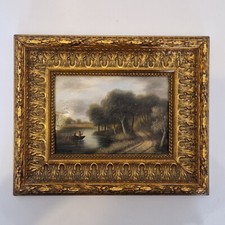 P. Riche - Huile sur panneau -