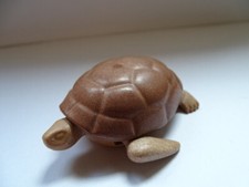 PLAYMOBIL LA GROSSE TORTUE TERRESTRE MARRON ANIMAUX ANIMAL SAUVAGES SAVANE