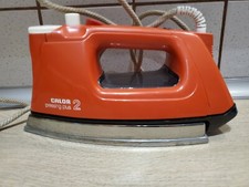 fer à repasser calor 2 orange vintage (fonctionnel )