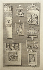 DALLES PIERRE Bas Relief