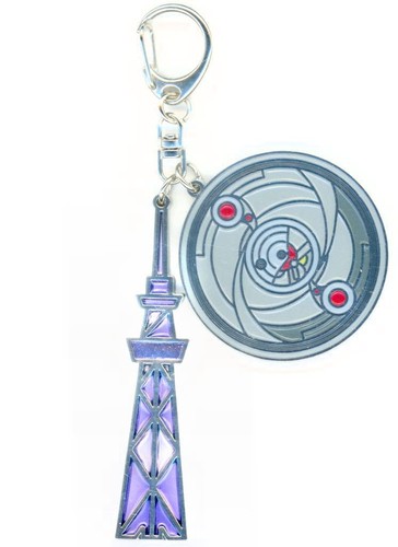 Porte clés vitrail homura - vitrail,