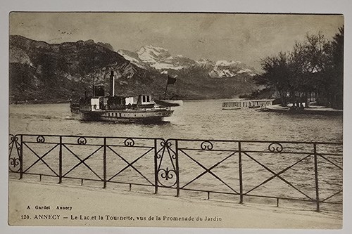 Cpa annecy lac et - -, le