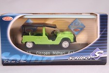 LK729 SOLID YESTERDAY 1835 1/43 1:43 Citroen Mehari 4x4 Car Green