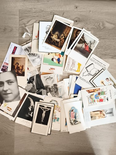 Lot ancien images pieuses