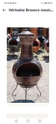 Véritable brasero mexicain - véritable, de