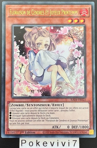 Carte floraison de - yu-gi-oh!,