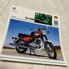 MZ 250 TS 1979 carte moto