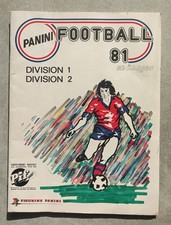Album FOOTBALL 81 vide PANINI
