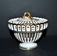 MALICORNE Bourg-Joly gold openwork box Emile Tessier - ringing candy box