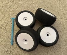 4x JConcepts Reflex 1/8 Truck Truggy Tires - JCO3125-02 - Green Compound