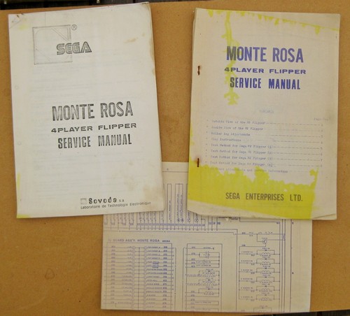 Flipper sega monte rosa 1978 - flipper,